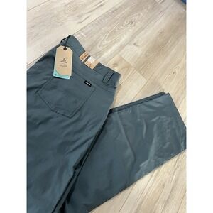 PrAna Pants Mens 42/34 Blue Brion Slim Fit Recycled Nylon Hiking Stretch Outdoor
